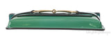 Gucci Bright Bit Green Patent Clutch