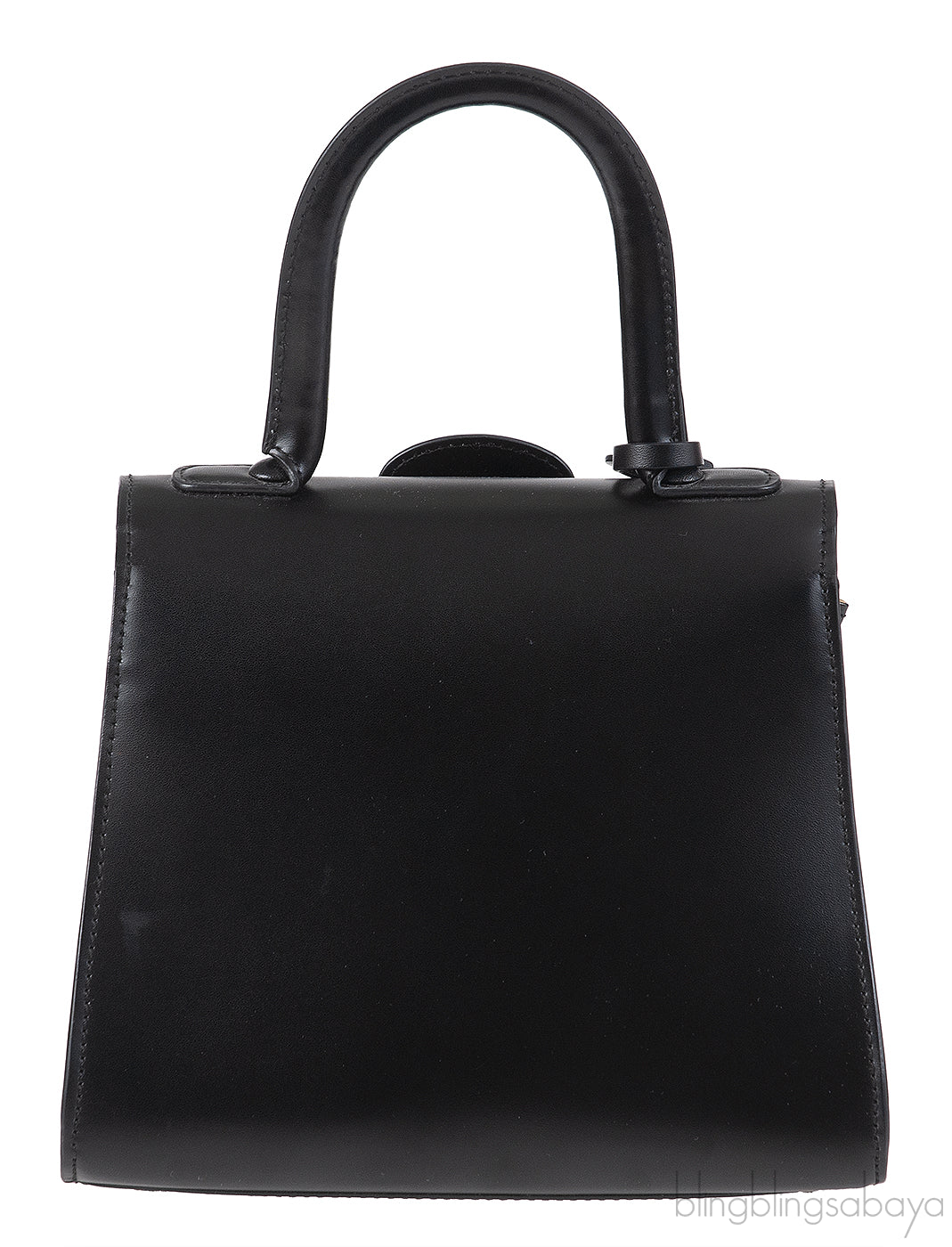Delvaux Black Brilliant Mini Leather Tote