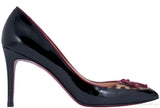 Black Leopard Pony 85 Pumps