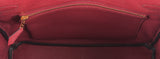 Birkin 25 Bordeaux Crocodile GHW