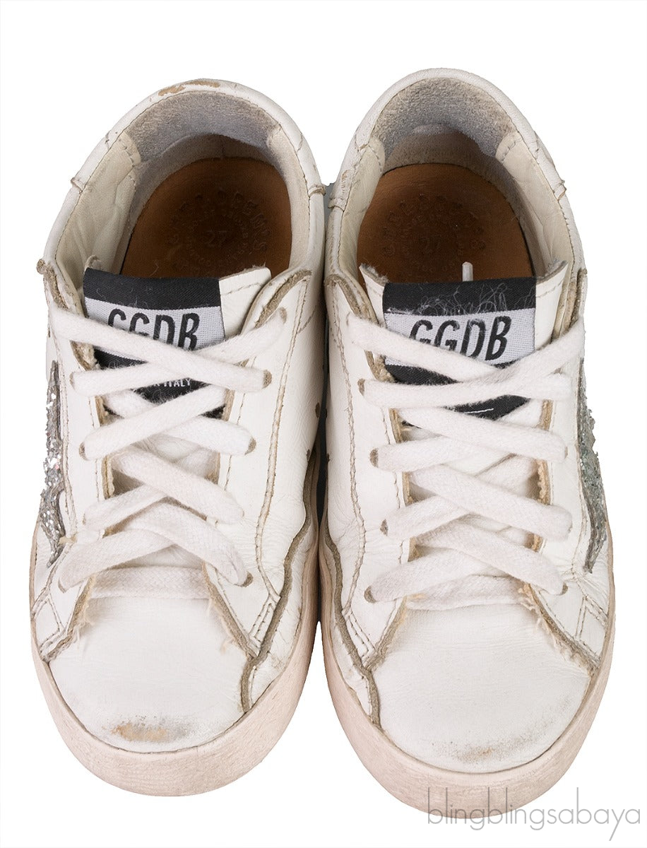 White Superstar Kids Sneaker