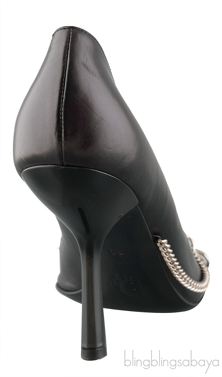Pointed Star Chain Heels