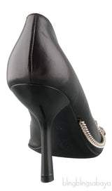Pointed Star Chain Heels