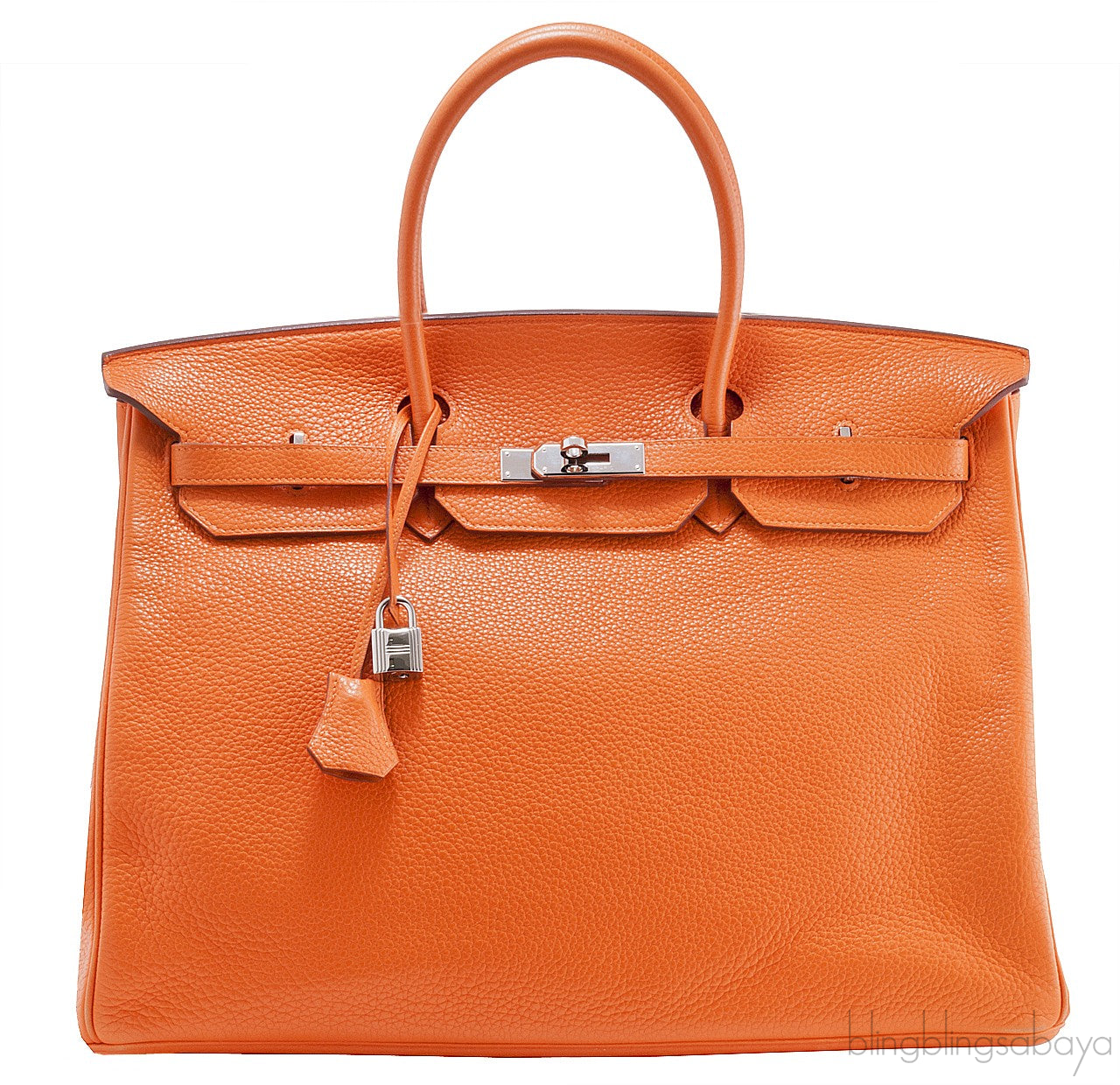Birkin 40 Orange Taurillon Clem