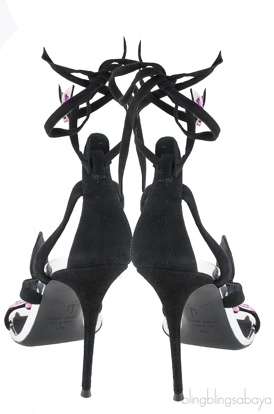 Mistico Butterfly Suede Leather Sandals