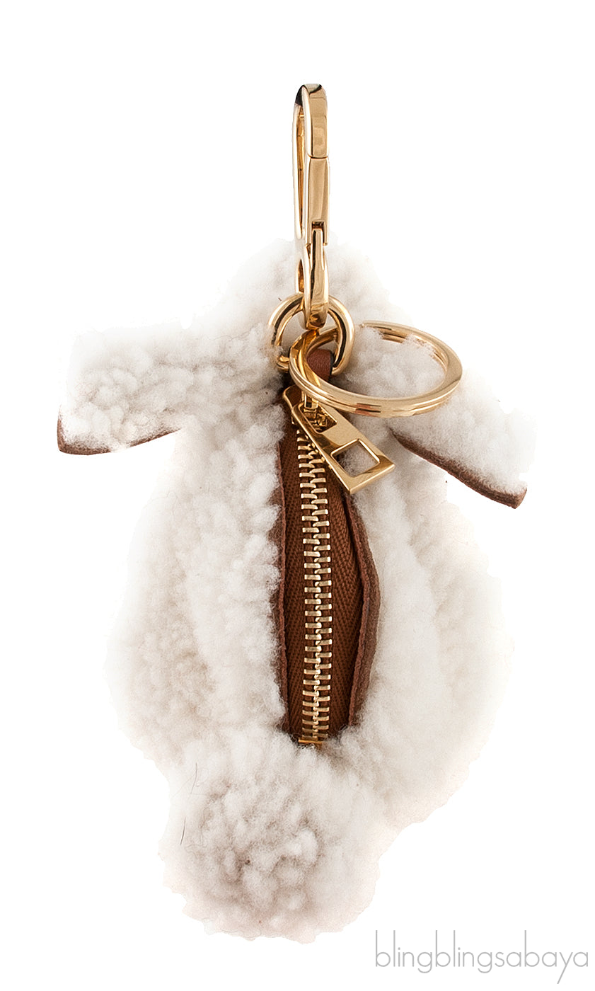 Loewe Beige Bunny Charm