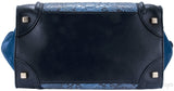 Mini Luggage Blue Python