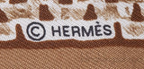Hermes Strap Print Twilly