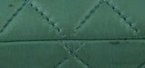 Green Quilted Single Flap Maxi GHW