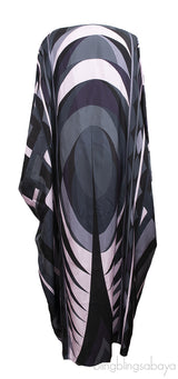 Pucci Multicolor Volute Print Long Kaftan