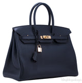 Birkin 35 Blue Obscur