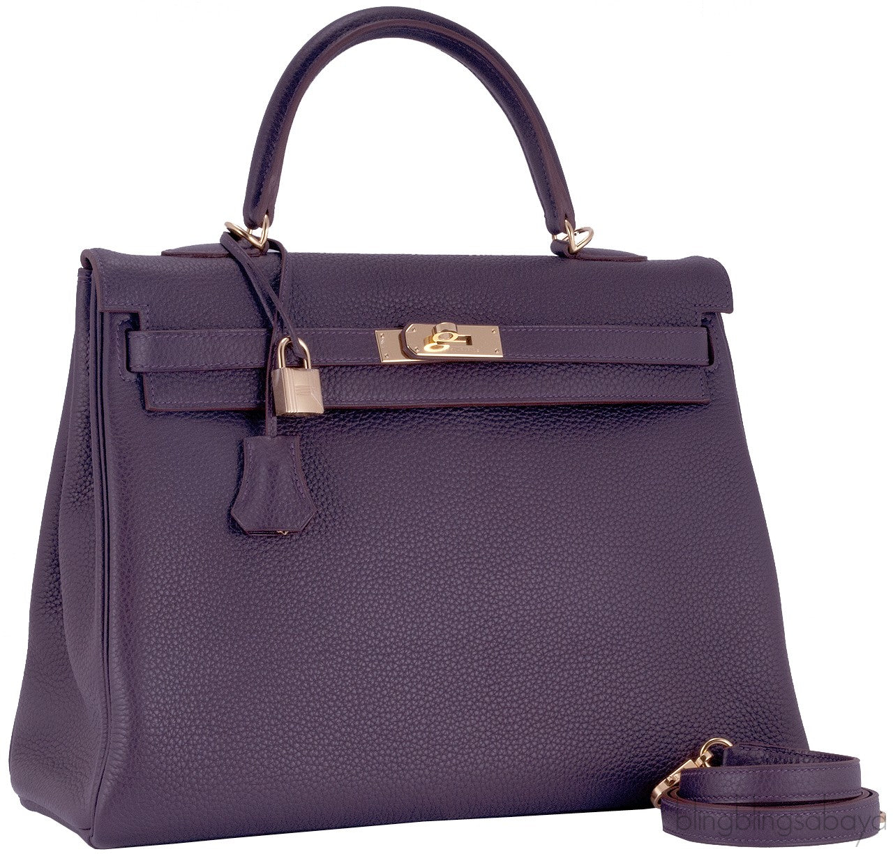 Kelly 35 Raisin Togo Retourne GHW