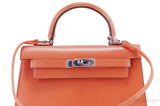 Mini Kelly Sellier Orange Swift