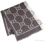 GG Print Tri-color Scarf