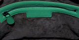 Green Intrecciatio Clutch Crossbody Bag