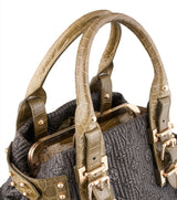 Louis Vuitton Monogram Motard Alligator Biker Bag