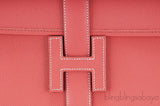 Jige Oversize Clutch Epsom Flamingo