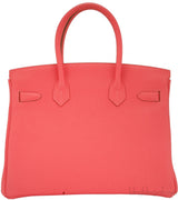 Birkin 30 Togo Rouge Pivoine PHW