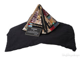 Multicolor Lambskin PVC Glass Pyramid Bag