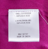 Fuchsia Beaded Kaftan Dress
