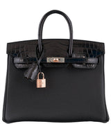 Birkin 25 Touch Togo Shiny Crocodile RGH