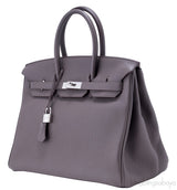 Birkin 35 Etain Togo PHW