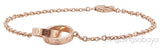 Rose Gold LOVE Chain Bracelet