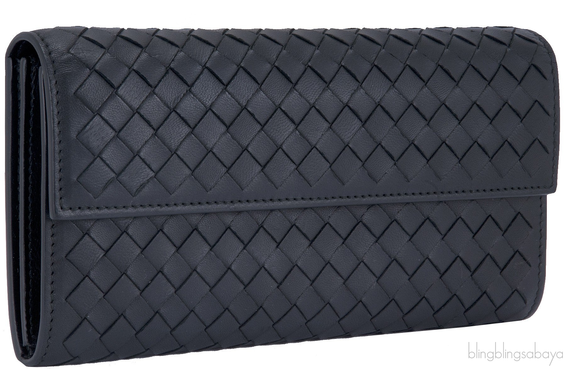 Long Intrecciato Continental Wallet