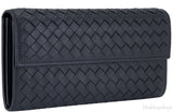 Long Intrecciato Continental Wallet