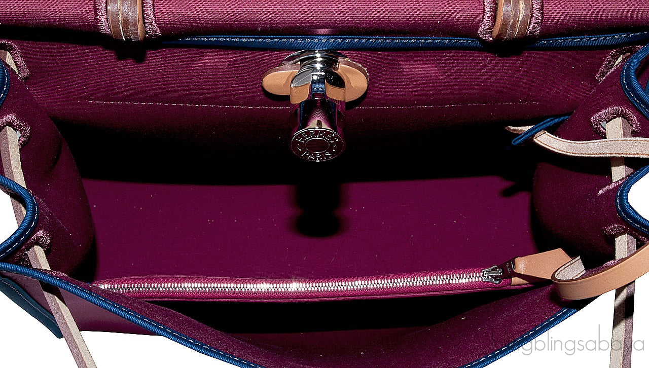 Herbag Zip PM Rubis w/ Bleu de Malte