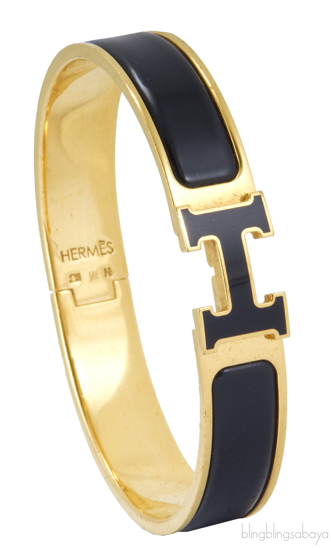 Clic Clac Black H Bracelet