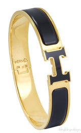Clic Clac Black H Bracelet