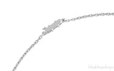 Love Diamond Paved Necklace