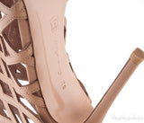 Nude Vendome Cage Sandals