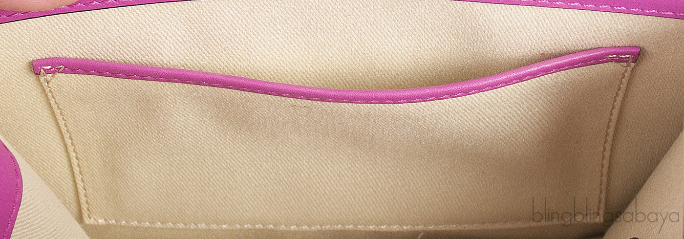 Fuchsia Rockstud Glam Shoulder Bag
