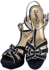Tribute T-Strap Low Heel Sandals