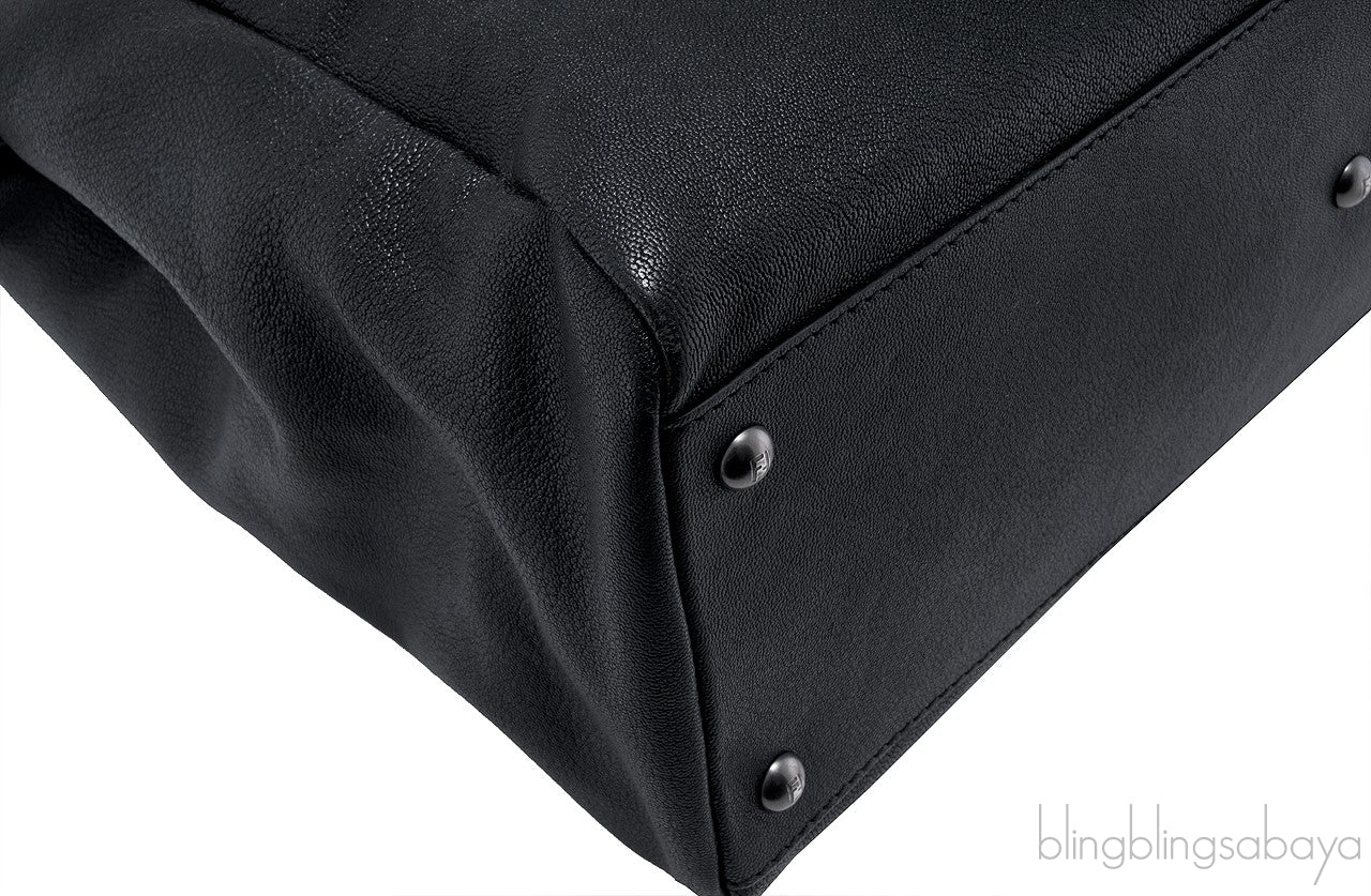 Black Peek-a-boo Satchel