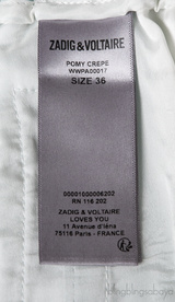 Light Green Pomy Crepe Pants