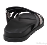 Chypre Lizard Ombre Noir Sandals