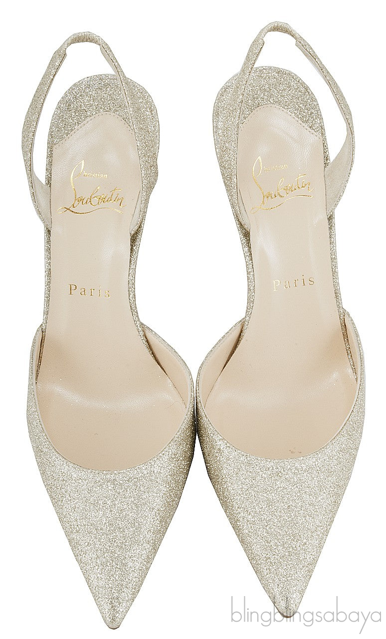 Ever Glitter Slingback Pump