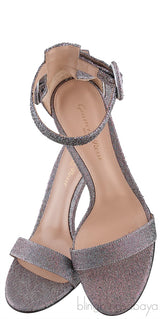 Gianvito Rossi Portifino Textured Lame Slingback