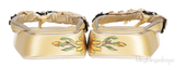 Roger Vivier Light Yellow Slide Blossom Platform Mule