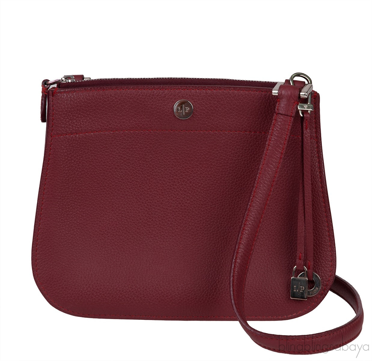 Burgundy Odessa Crossbody Bag