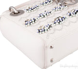 Lady Dior Mini Crystal Bead Embellished Bag