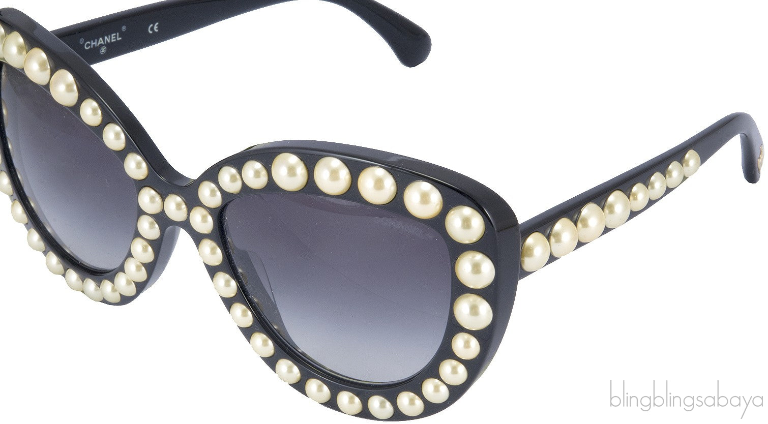 Pearl Cat Eye Sunglasses
