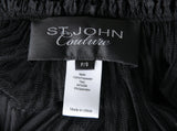 Black Pleated Mesh Long Cape