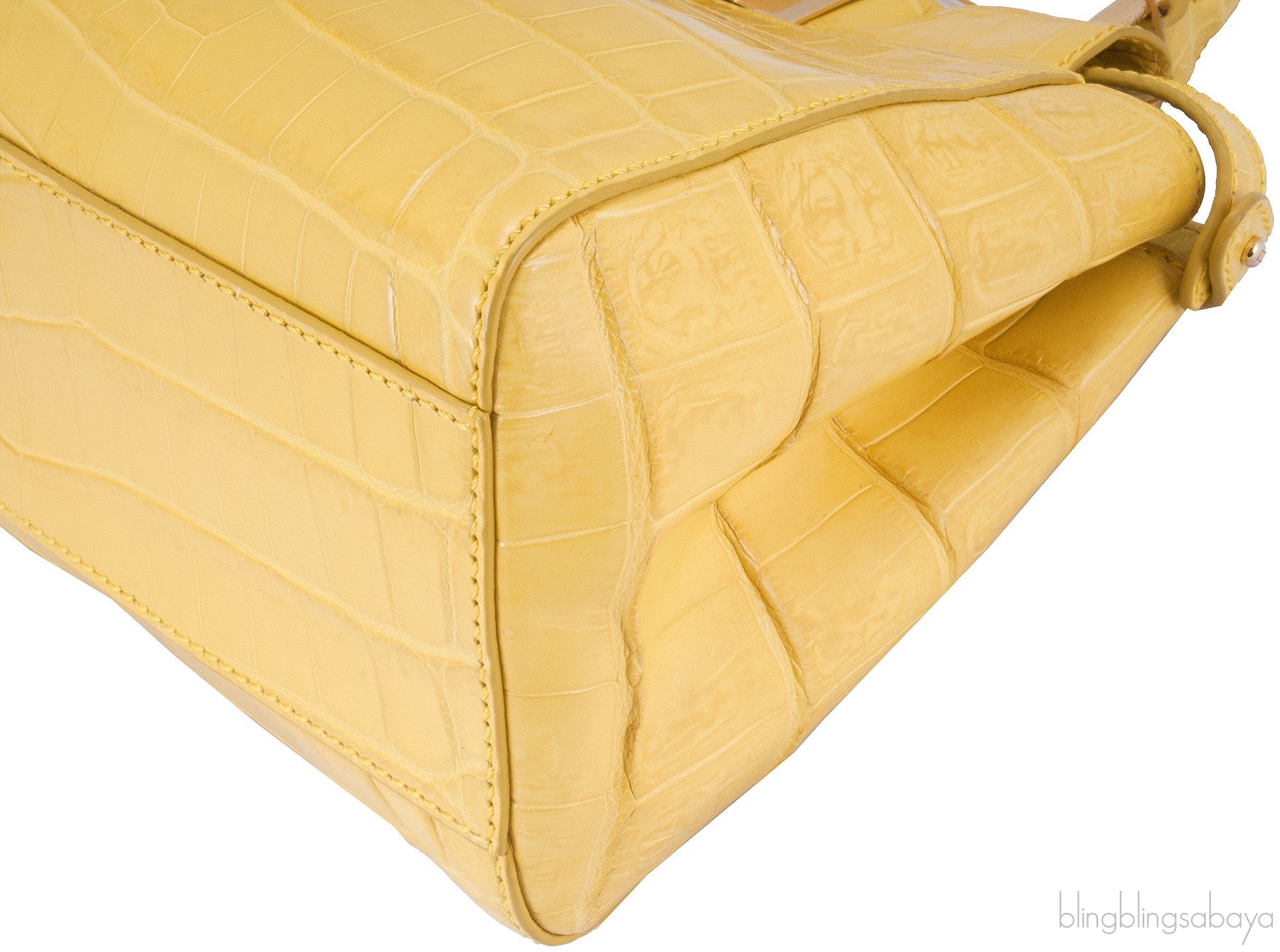 Mini Yellow Crocodile Peekaboo