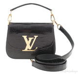 Vivienne Croc Shoulder Bag