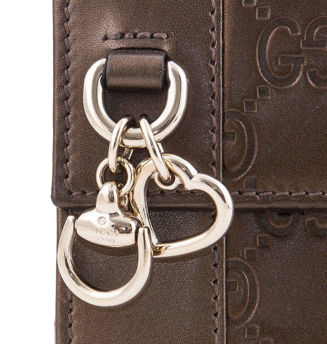Long Wallet Heart Charm