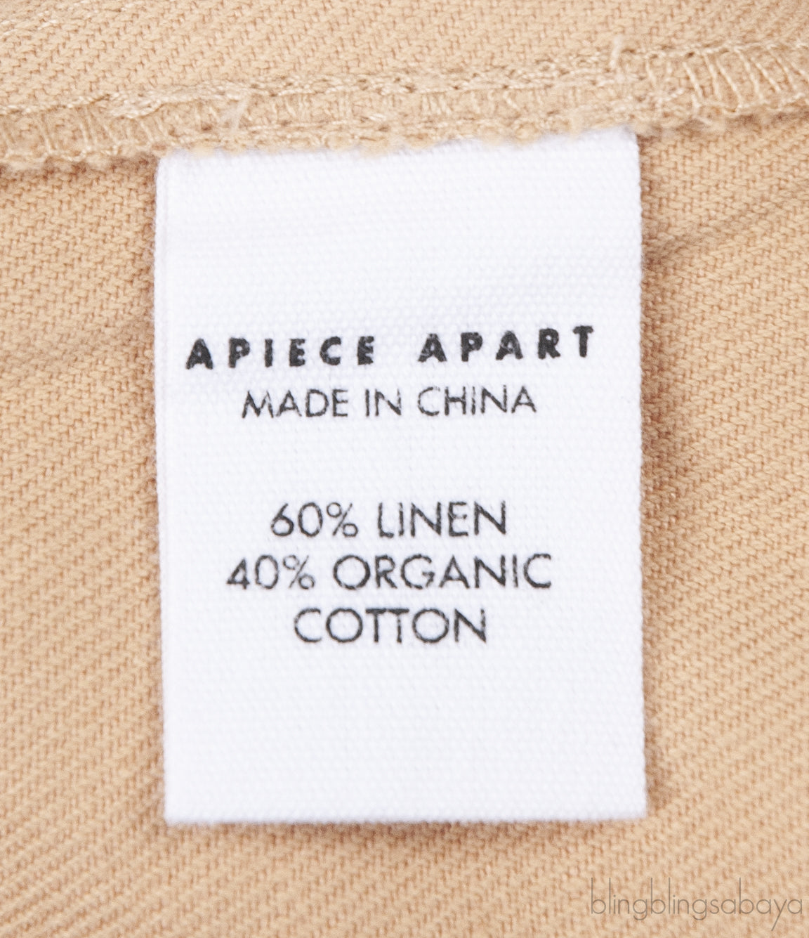 Linen and Cotton Brown Trouser